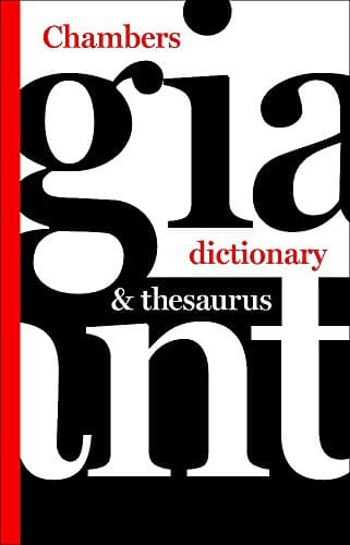 Image of Chambers Giant Dictionary & Thesaurus