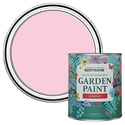 Image of Rust-Oleum Pink Mould-Resistant Garden Paint In Gloss Finish - My Husband Said No 750ml