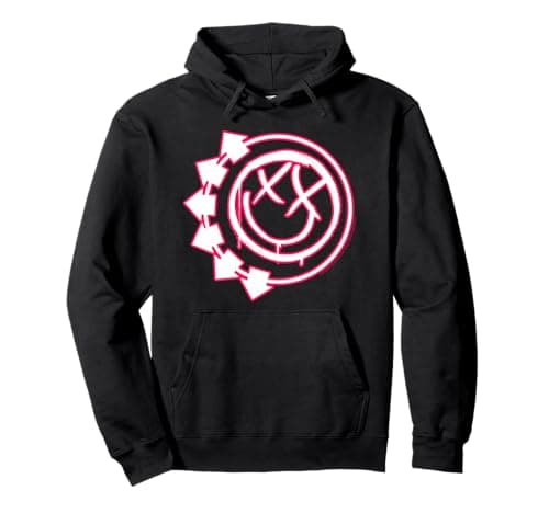 Image of Blink 182 Six Arrow Smile Rock Punk Band Music Logo Pullover Hoodie