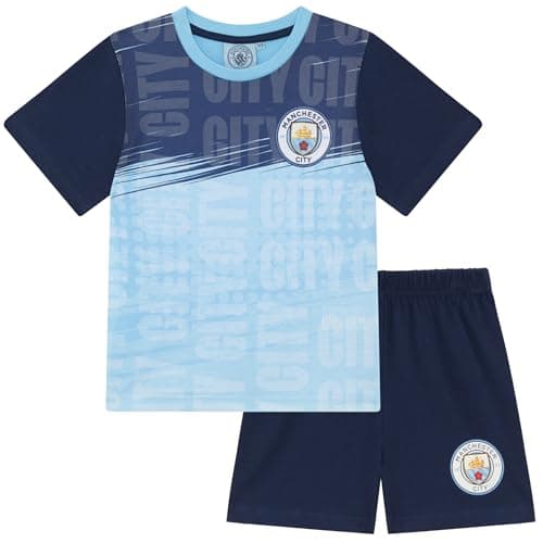 Image of MANCHESTER CITY Short Pyjamas 11-12 years Blue