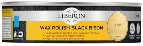 Image of Libéron Wax Polish Black Bison Paste Clear 150ml