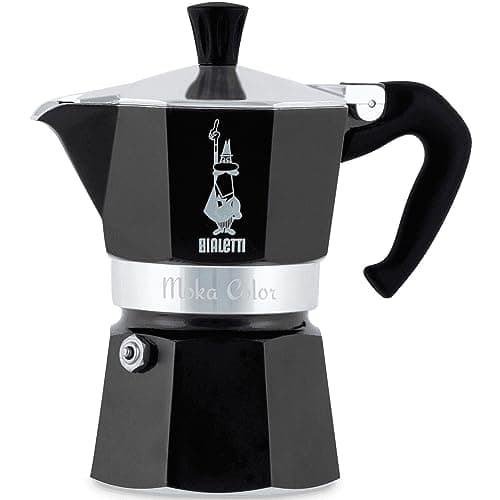 Image of Bialetti Black CD Cafetière Moka Express 3tz, Aluminium, 30 x 20 x 15 cm Pack of 1