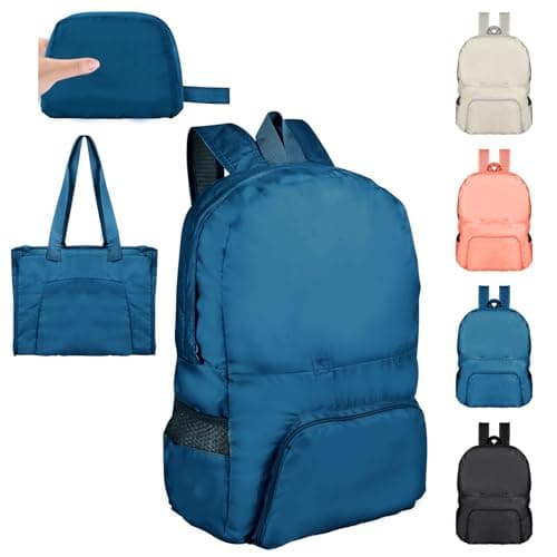 Image of Risipu 25L Ultra Lightweight Foldable Backpack, Small Rucksack Water Resistant Durable Packable Backpacks for Women Men Outdoor Camping Hiking Travelling Walking Hiking Biking Shopping