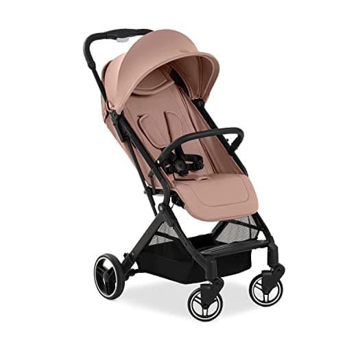 Image of hauck Travel N Care Plus, Hazelnut - Lightweight Travel Pushchair with Raincover, Head Cushion Suspension, Compact & Foldable, UPF 50+, Fully Reclining from Birth up to 22 kg