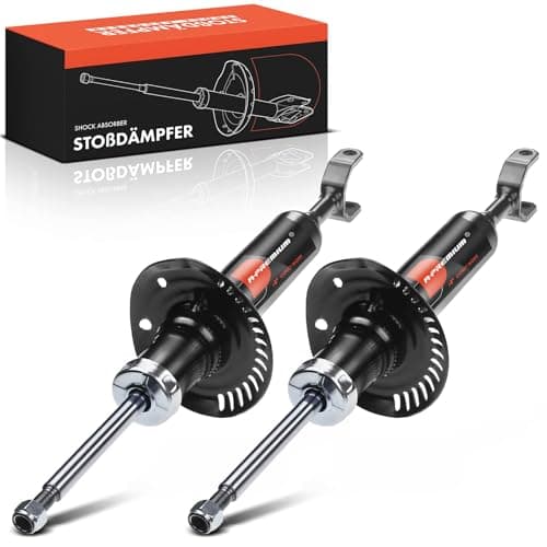 Image of Frankberg 2x Shock Absorber Strut Front Left Right 601mm Gas pressure Compatible with A4 8D2 Passa.t Variant 3B5 A4 Avant 8D5 A6 4B2 4B4 Replace# 26650,8D0413031AC