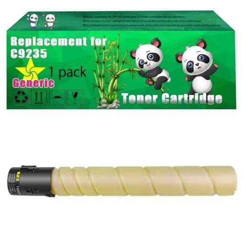 Image of Replacement C9235 Toner Cartridge Compatible for Lexmark C9235 XC9225 Printers, Up to 30000 Pages, Vivid Colors, Contains Chip (1 Pack Yellow)