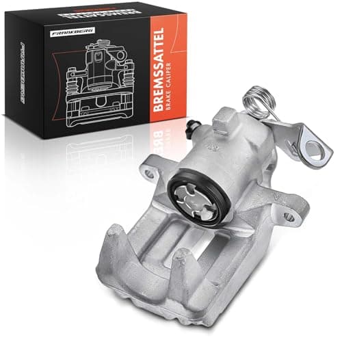 Image of Frankberg Brake Caliper Disc Brake Rear Right Compatible with A2 Cordoba Cordoba Vario Ibiza III Polo Polo Saloon Replace# 6Q0615424A