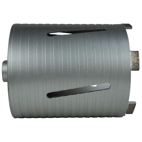 Image of Mexco DCX90 Slotted Dry Core Drill, High-Performance Diamond Core for Drilling Masonry Materials - 132mm