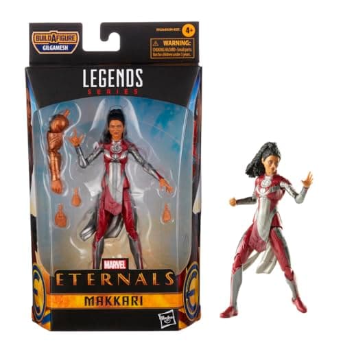 Image of Hasbro Marvel Legends Series The Eternals 15-cm Makkari Action Figure Toy, Includes 2 Accessories, Ages 4 and Up