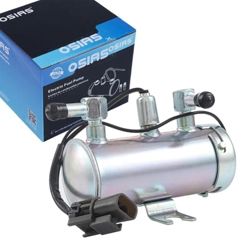 Image of OSIAS 24V Universal Electric Fuel Pump for Petrol, Diesel & Water – 90-110 L/H Flow Rate, 0.035-0.045MPa (5-6.5 PSI) Pressure, Suitable for Cars, Tractors, Boats, Generators & Classic Vehicles