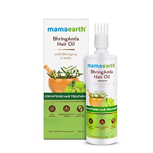Image of Mamaearth Bhring Amla Hair Oil with Bhringraj & Amla 250 ml