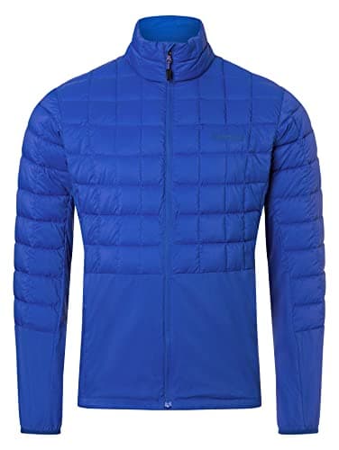 Image of Marmot Men Echo Featherless Hybrid, Insulated hiking jacket, water-repellent functional jacket, breathable quilted jacket, windproof outdoor jacket, Dark Azure, L