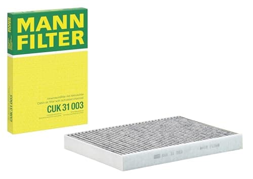Image of MANN-FILTER CUK 31 003 Cabin Air Filter - Pollen Filter with Activated Carbon - for Cars + Transporters