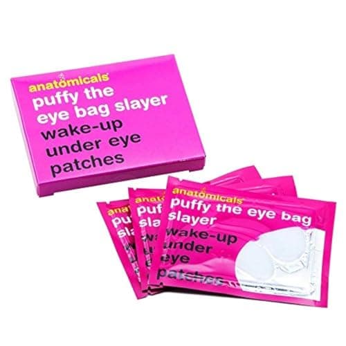Image of Anatomicals Under Eye Patches Puffy Eye Bag Slayer Wake Up, 18 gram, (Pack of 3), Purple, 3 Count (Pack of 1)