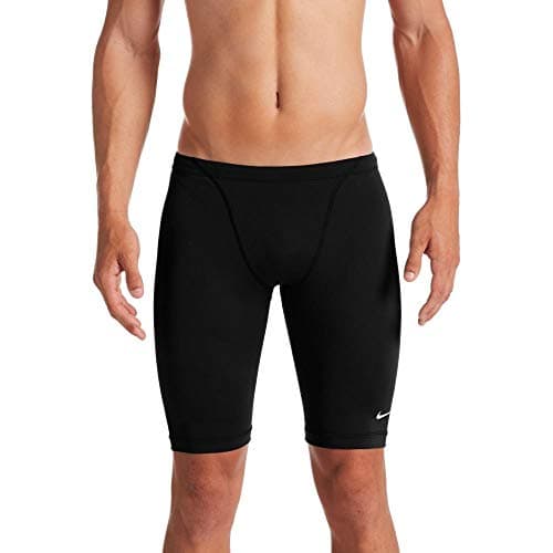 Image of NIKE Men's Jammer Swim Briefs, Black, S
