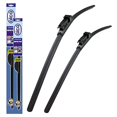 Image of Fits Mercedes Vito 2006-2014 Alca Germany Flat Windscreen Wiper Blades Front Set 28"26 [MERVIT] ASF2826PT