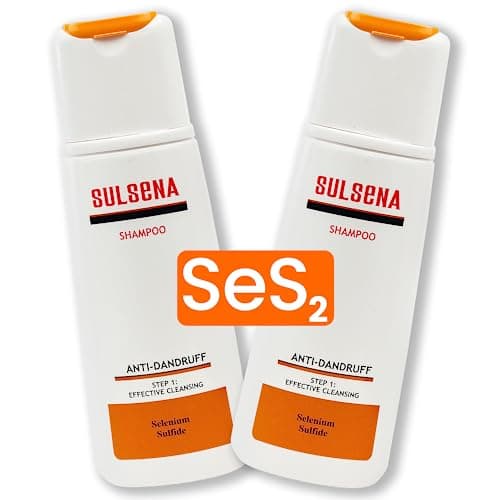Image of SULSENA Anti Dandruff Shampoo Set for Men and Women - Effective Anti Dandruff Shampoo for Oily Hair, Reduces Itchiness, Controls Sebum, Ideal Shampoo for Dandruff and Scalp Health
