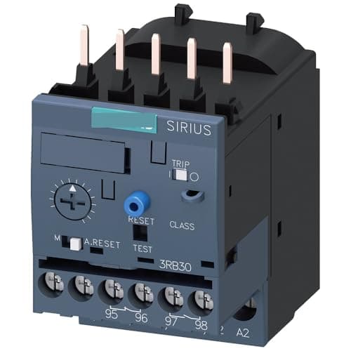 Image of BJPCTUSF Overload Relay 1-4A Motor Protection S00 Class 20 Installed on The contactor 3RB3016-2PB0