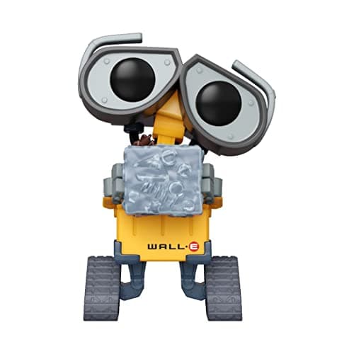 Image of Funko POP! Disney - Wall-E With Compacted Cube Of Rubbish - Amazon Exclusive - Collectable Vinyl Figure - Gift Idea - Official Merchandise - Toys for Kids & Adults - Movies Fans