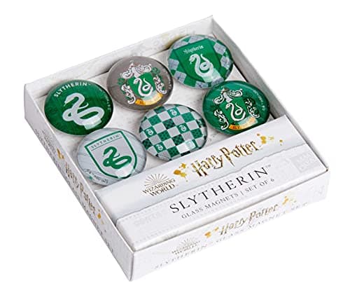 Image of Harry Potter: Slytherin Glass Magnet Set (Set of 6): 0 (Classic Collection)