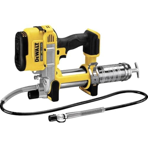 Image of Dewalt DCGG571NK-XJ Cordless Grease Gun, 18 V (Basic V.), Black and Yellow