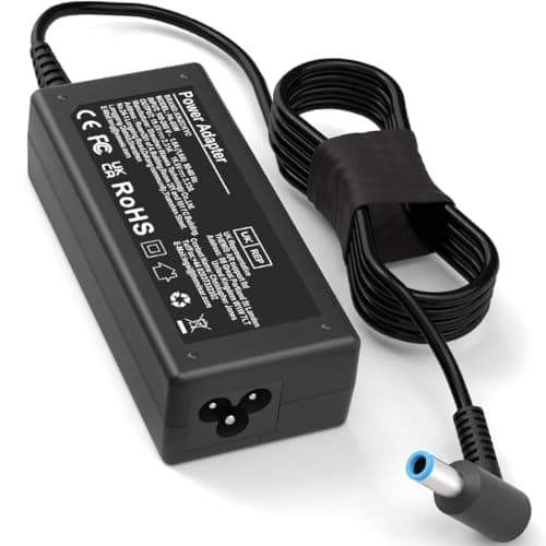 Image of Universal 65W 45W HP Laptop Charger, 19.5V 3.33A Replacement Power Adapter for Pavilion x360 11 13 15, Stream, ProBook EliteBook Pavilion Chromebook, Envy Spectre
