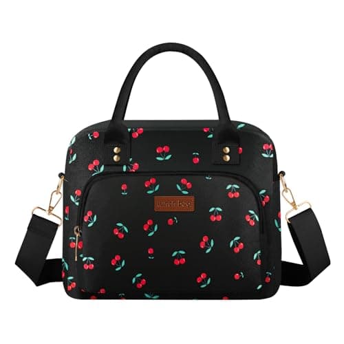 Image of TXBOBECO Insulated Lunch Bags for Women, 11.5L Cool Bag Large Lunch Box Bag, Adults Girls Packed Lunch Box Tote Bags with Shoulder Strap, Soft Cooler Picnic Bagsfor Work School Picnics