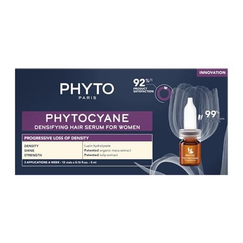 Image of PHYTO Phytocyane Anti-Hair Loss Treatment For Women 12 x 5 ml