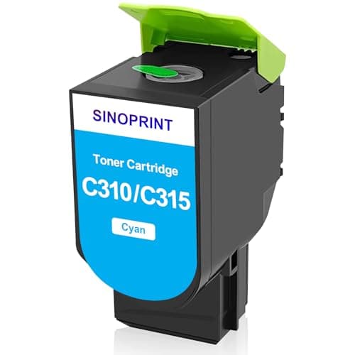 Image of SINOPRINT C310 Ink C315 Ink Compatible with Xerox C315 Toner, Xerox C310 Toner for Xerox C310 C310DNI C310DNIM C315 C315DNI Printer(C310 Cyan, 2000 Pages)