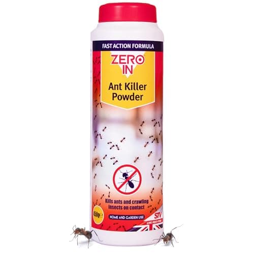 Image of Zero In Ant Killer Powder 450g – Ready-to-Use Fast-Acting Ant & Nest Control, Permethrin Powder for Indoor & Outdoor Use, Precise Crack & Crevice Application