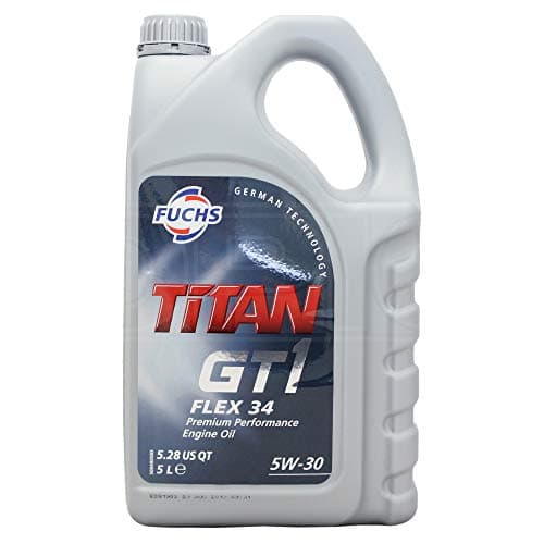 Image of Fuchs TITAN GT1 FLEX 34 5W-30 Fully Synthetic Engine Oil - 5 Litres
