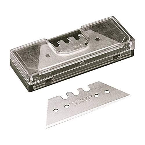 Image of Wolfcraft 5 Professional Trapezium Blades 0.65 x 61 mm , 4187000 , Replacement Blades