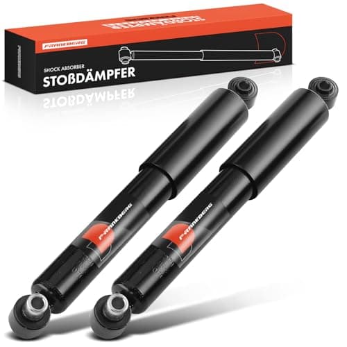 Image of Frankberg 2x Shock Absorber Strut Front Left Right 412mm Gas pressure Compatible with Master II Bus JD Interstar Box X70 Replace# 344306,8200024946