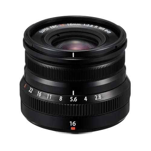 Image of Fujifilm XF16 mm F2.8 R Weather Resistant Lens, Black