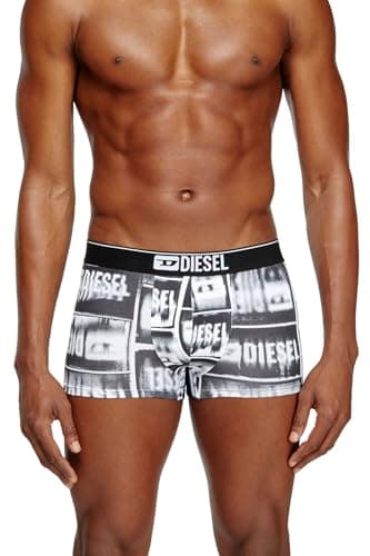 Image of Diesel DAMIEN-D-BOX-3PACK Boxer briefs White/Black
