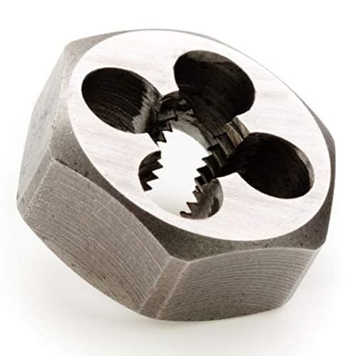 Image of M4 x 0.7 HSS Hexagon Die Nut Metric Course. Threading/Hex Shank Hexagonal (M4 x 0.7 (4mm))