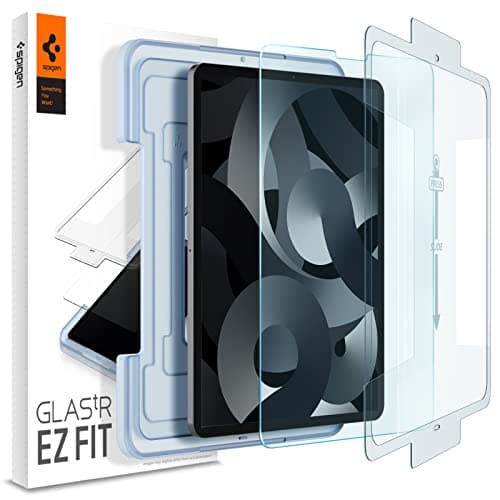 Image of Spigen EZ Fit Tempered Glass Screen Protector for iPad Air 4 2020 and iPad Pro 11-1 Pack