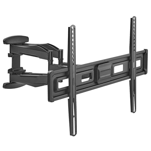 Image of ProperAV Heavy Duty Swing Arm TV Wall Bracket 37" 40" 42" 43" 46" 50" 55" 60" 65" 70" 75" VESA Max 600x400 Black