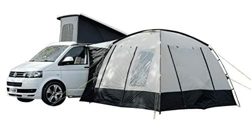 Image of OLPRO Cubo V2 Campervan Driveaway Awning – 3m x 3m Poled Van Awning with Sewn-In Groundsheet – Waterproof Campervan Shelter for Camping, Touring & Extra Living Space