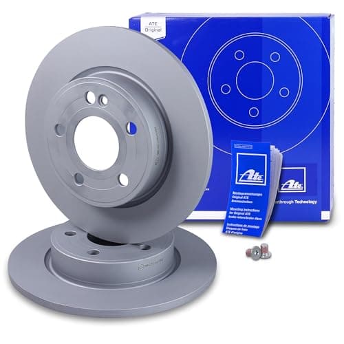 Image of ATE 2x Brake Disc Full Rear 24.0111-0193.1 Full