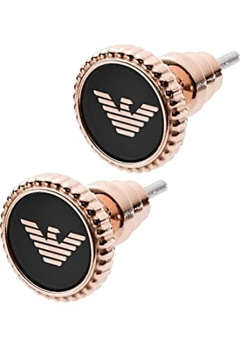 Image of Emporio Armani Earrings for Women , L=13.8mm / W= diameter 9.00mm Rose Gold Stainless Steel Earrings, EGS2534221