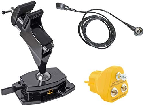 Image of Bernstein Tools ESD vice 9-215-ESD-SET1 jaw width: 50 mm clamping width (max.): 70 mm