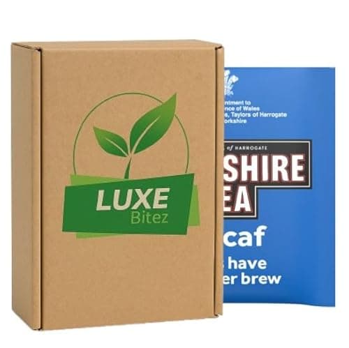 Image of Decaf Envelope Sachet Tea Bags – 50 Individually Wrapped Bags – Premium Black Tea – Great Taste, Catering & Office Use - Compatible For Yorkshire By Luxe Bitez