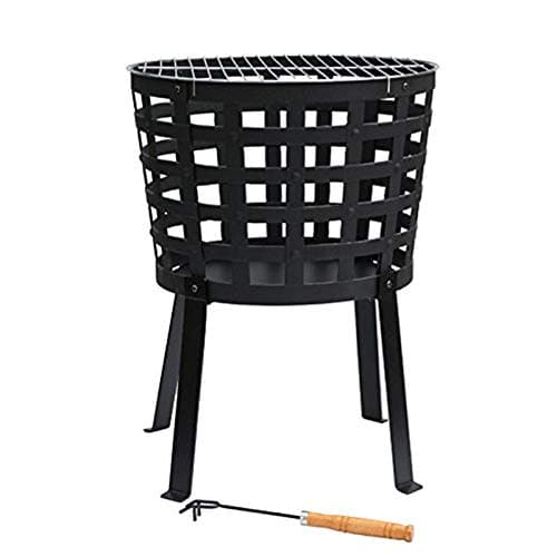 Image of Gardeco ARAGON Fire Basket - Black