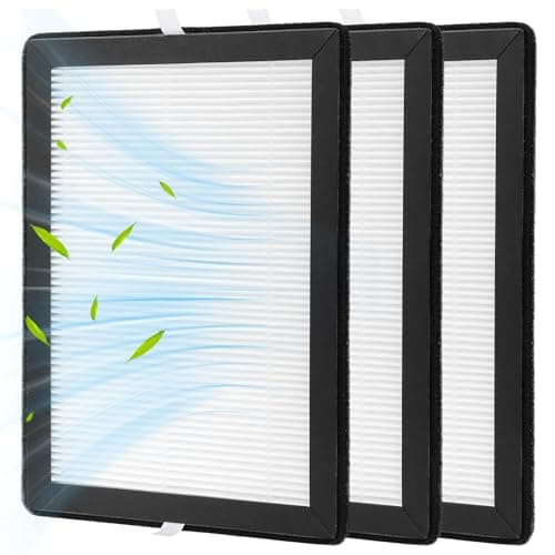 Image of Kigniote HEPA Filter for MeacoDry Arete One 10/12L Dehumidifier & Purifier, 2-in-1 H13 Replacement (Pack of 3)