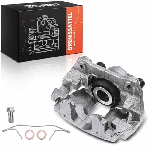 Image of Frankberg Brake Caliper Disc Brake Rear Right with Bracket (hole spacing 90mm) Compatible with S60 I 384 S70 874 S80 I 184 V70 II 285 Replace# 36000730