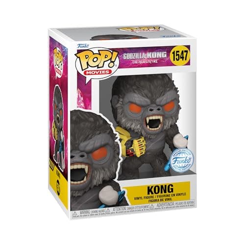 Image of Funko Pop! Movies: Godzilla Vs Kong: the New Empire - Ne-Kong with Battle Pose - Collectable Vinyl Figure - Gift Idea - Official Merchandise - Toys for Kids & Adults
