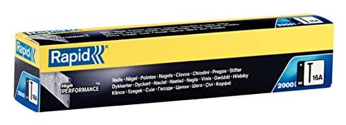 Image of Rapid Professional No. 16A 20° Galvanised Brad Nails, Length 64 mm, Pack of 2000, 5000821