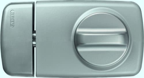 Image of ABUS Additional door lock 7010 - Door security bolt with rotary knob - Silver