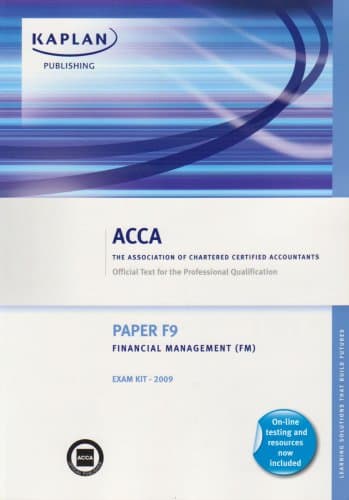 Image of Exam Kit (F9 Financial Management FM)